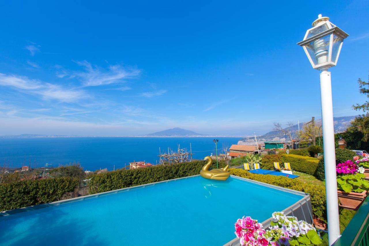 Estate4Home - Villa Luisa Play&Pool Sant'Agata sui due Golfi Eksteriør billede