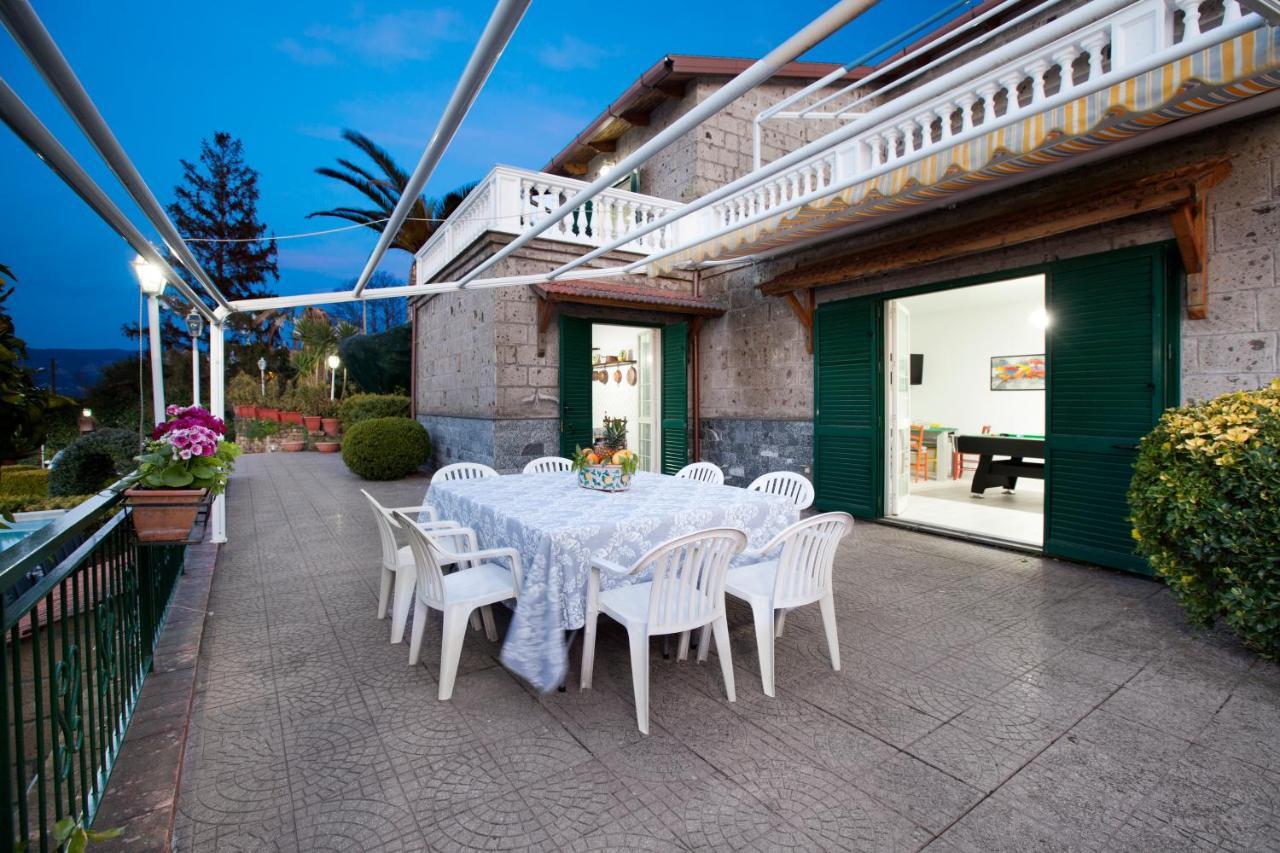 Estate4Home - Villa Luisa Play&Pool Sant'Agata sui due Golfi Eksteriør billede