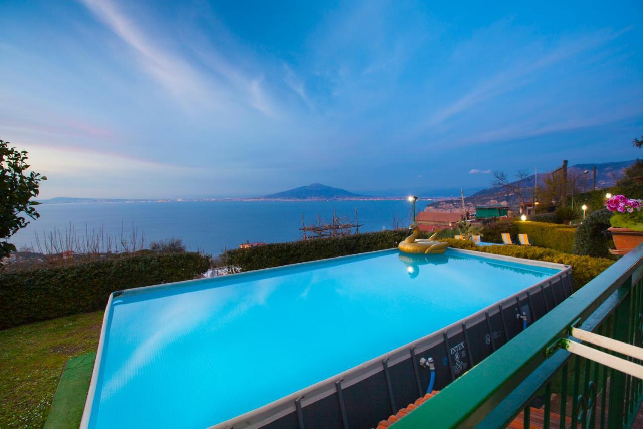 Estate4Home - Villa Luisa Play&Pool Sant'Agata sui due Golfi Eksteriør billede
