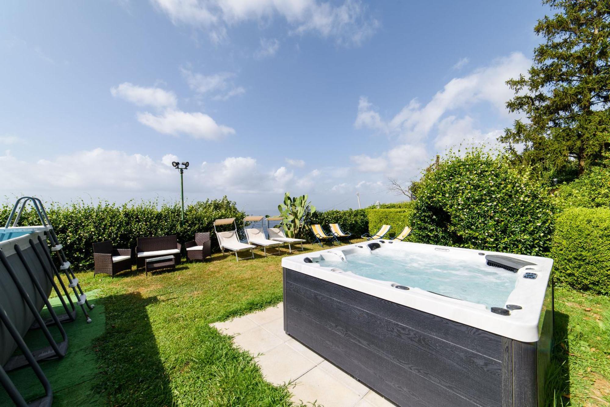 Estate4Home - Villa Luisa Play&Pool Sant'Agata sui due Golfi Eksteriør billede