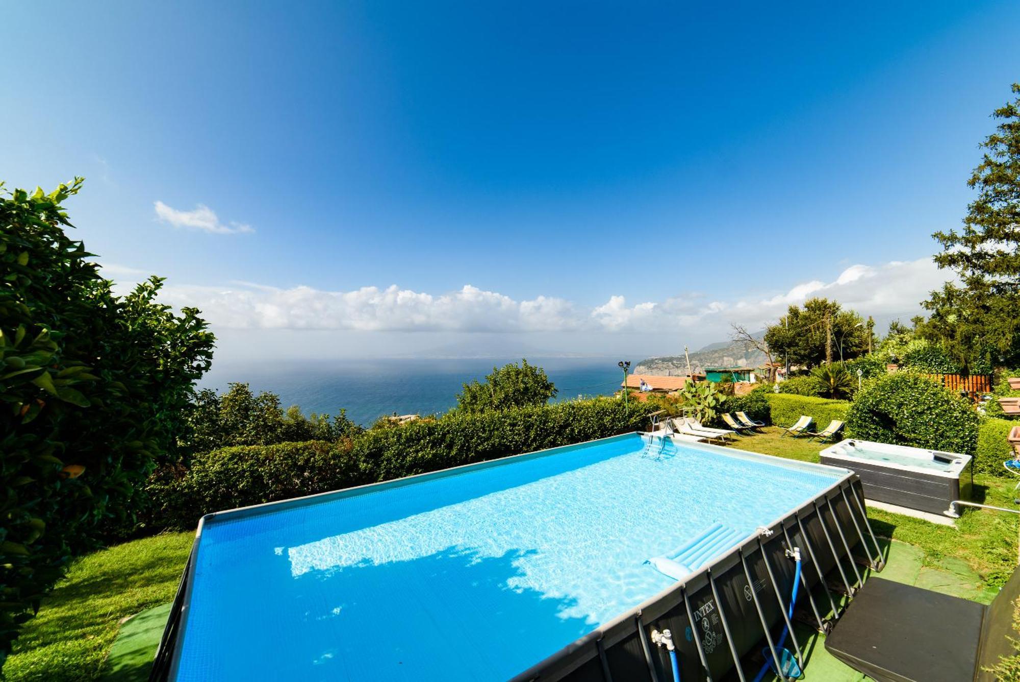 Estate4Home - Villa Luisa Play&Pool Sant'Agata sui due Golfi Eksteriør billede