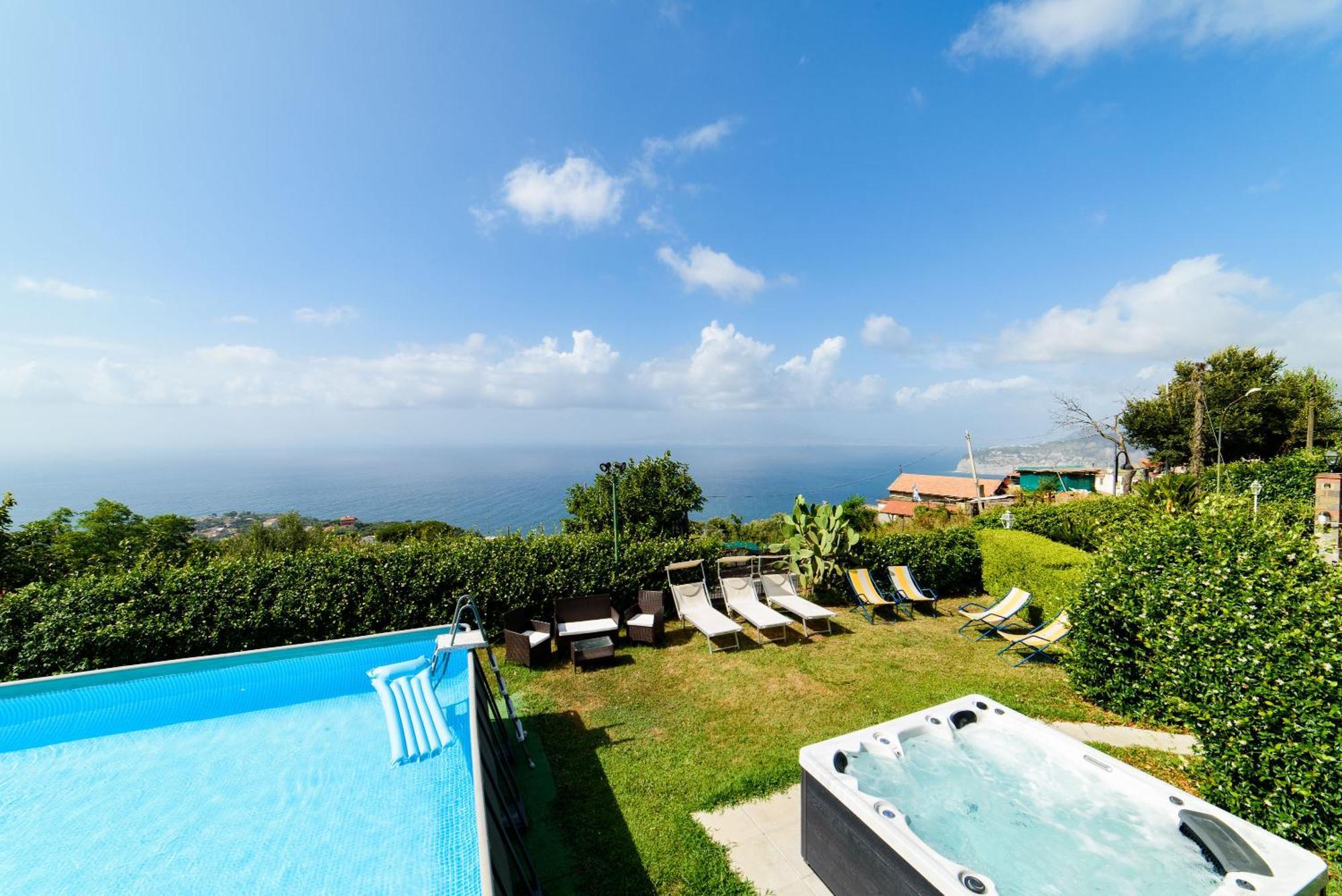 Estate4Home - Villa Luisa Play&Pool Sant'Agata sui due Golfi Eksteriør billede