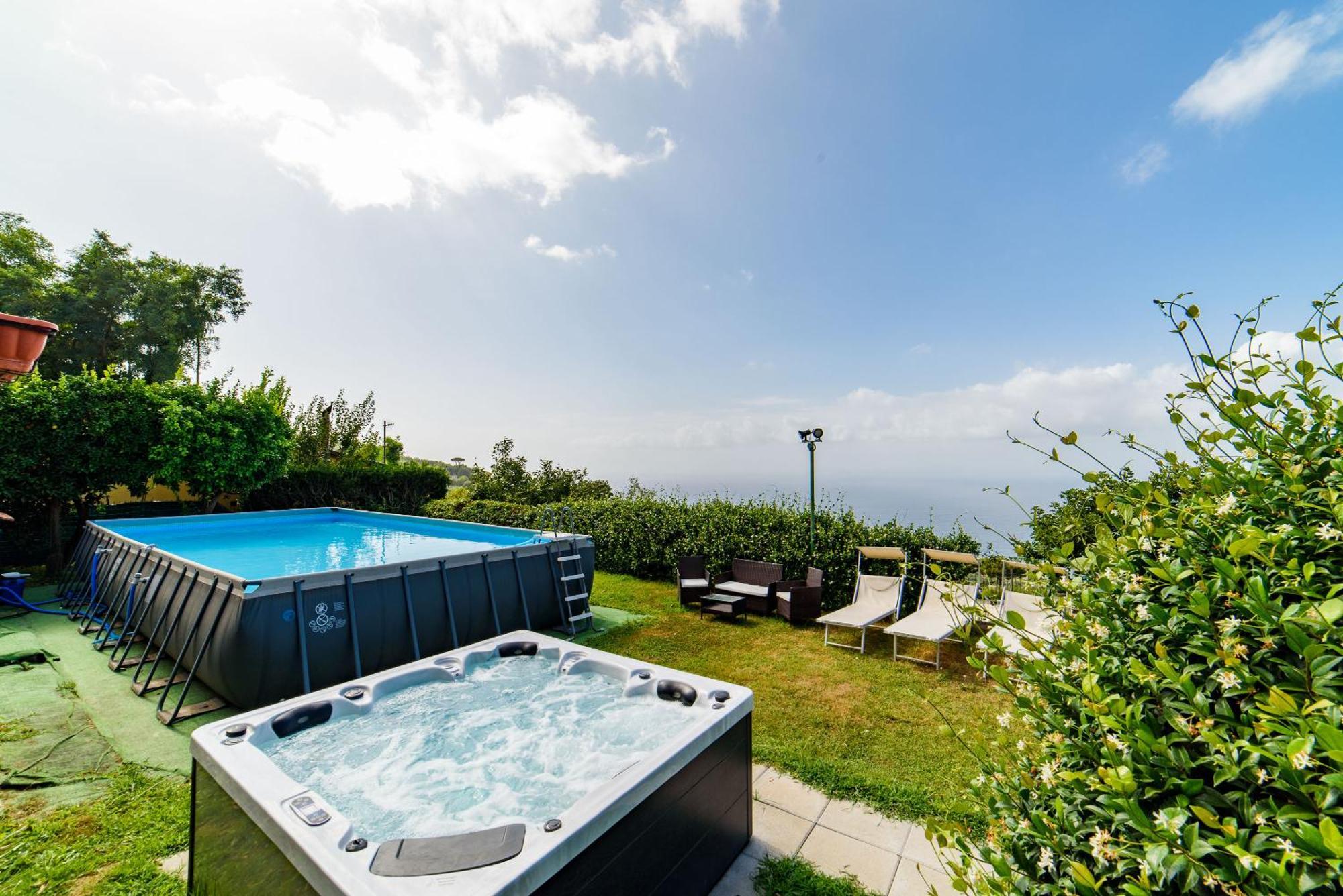Estate4Home - Villa Luisa Play&Pool Sant'Agata sui due Golfi Eksteriør billede